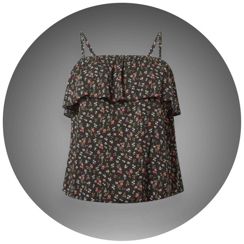 BOGO NWT Torrid Rayon Slub Tiered Tank